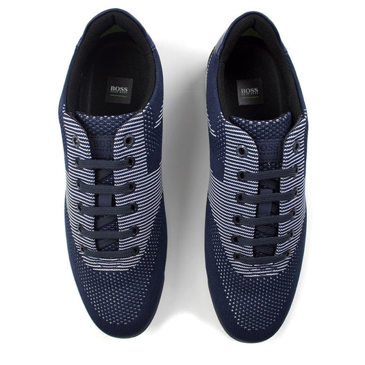 Hugo Boss Saturn Low Shoes Knit Navy