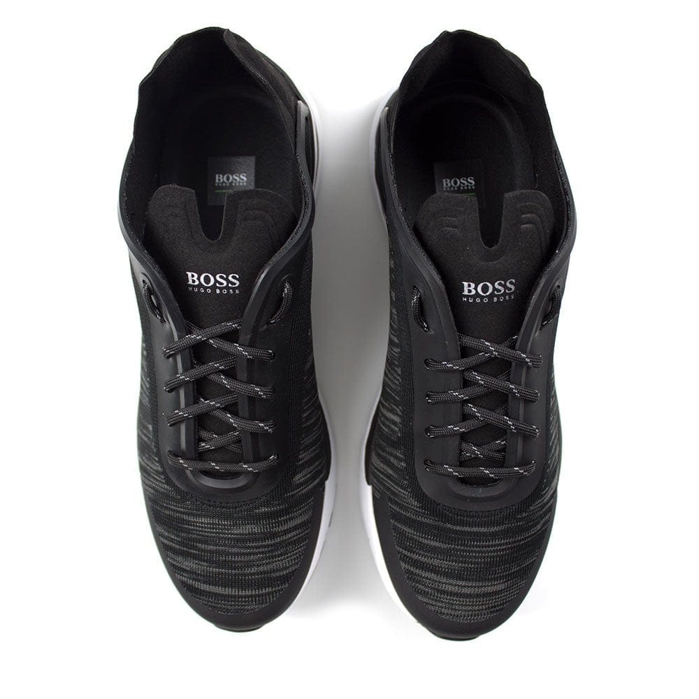 Hugo Boss Velocity Run Shoes Knit Grey
