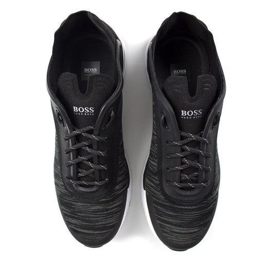 Hugo Boss Velocity Run Shoes Knit Grey
