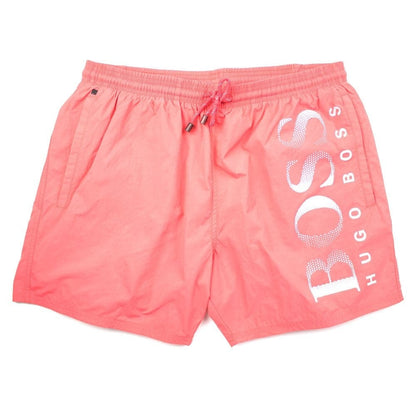 Hugo Boss Octopus Swim Shorts Orange