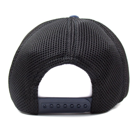 Armani Jeans Rubber 1981 Trucker Cap Blue