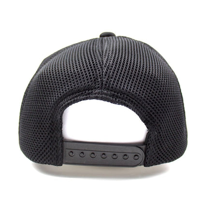 Armani Jeans Sponge Trucker Cap Black