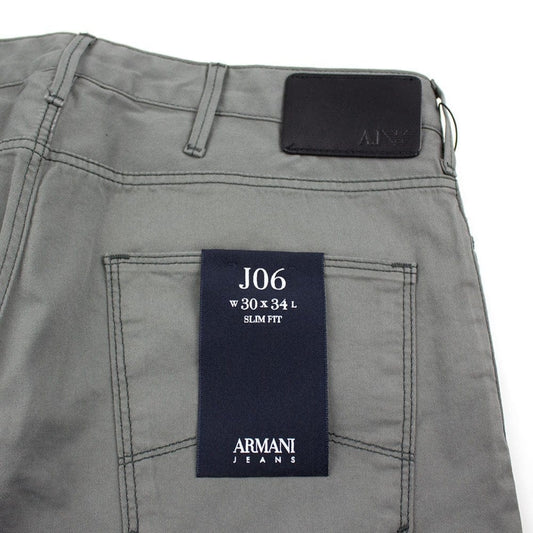 Armani Jeans J06 Slim Fit Grey