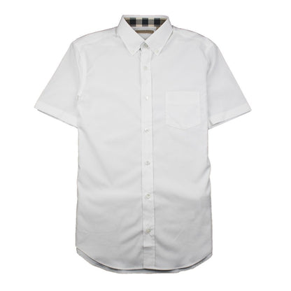 Burberry Cambridge Short Sleeve Shirt White