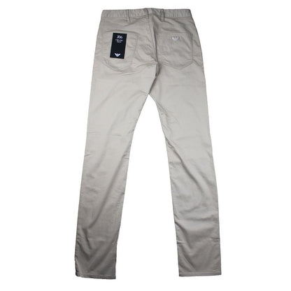 Emporio Armani J06 Slim Fit Chino Brown