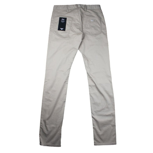 Emporio Armani J06 Slim Fit Chino Brown