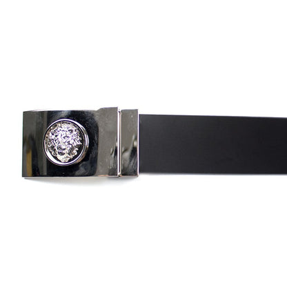 Versace Versus Rectangle Logo Reversible Belt Black/Red