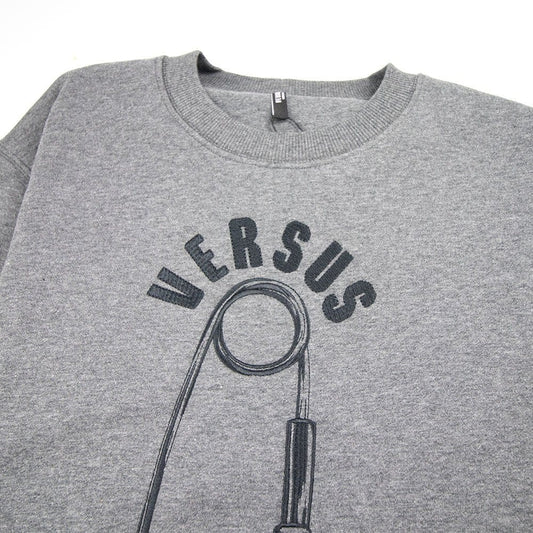 Versace Versus Safety Pin Sweatshirt Grey