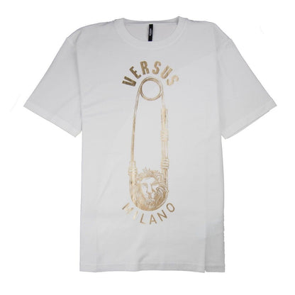 Versace Versus Safety Pin T-Shirt White