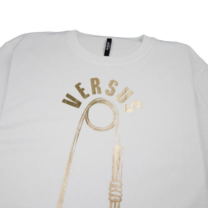 Versace Versus Safety Pin T-Shirt White