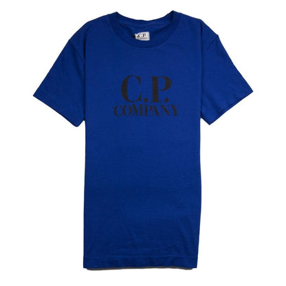 CP Company Undersixteen Goggle T-Shirt Electric Blue