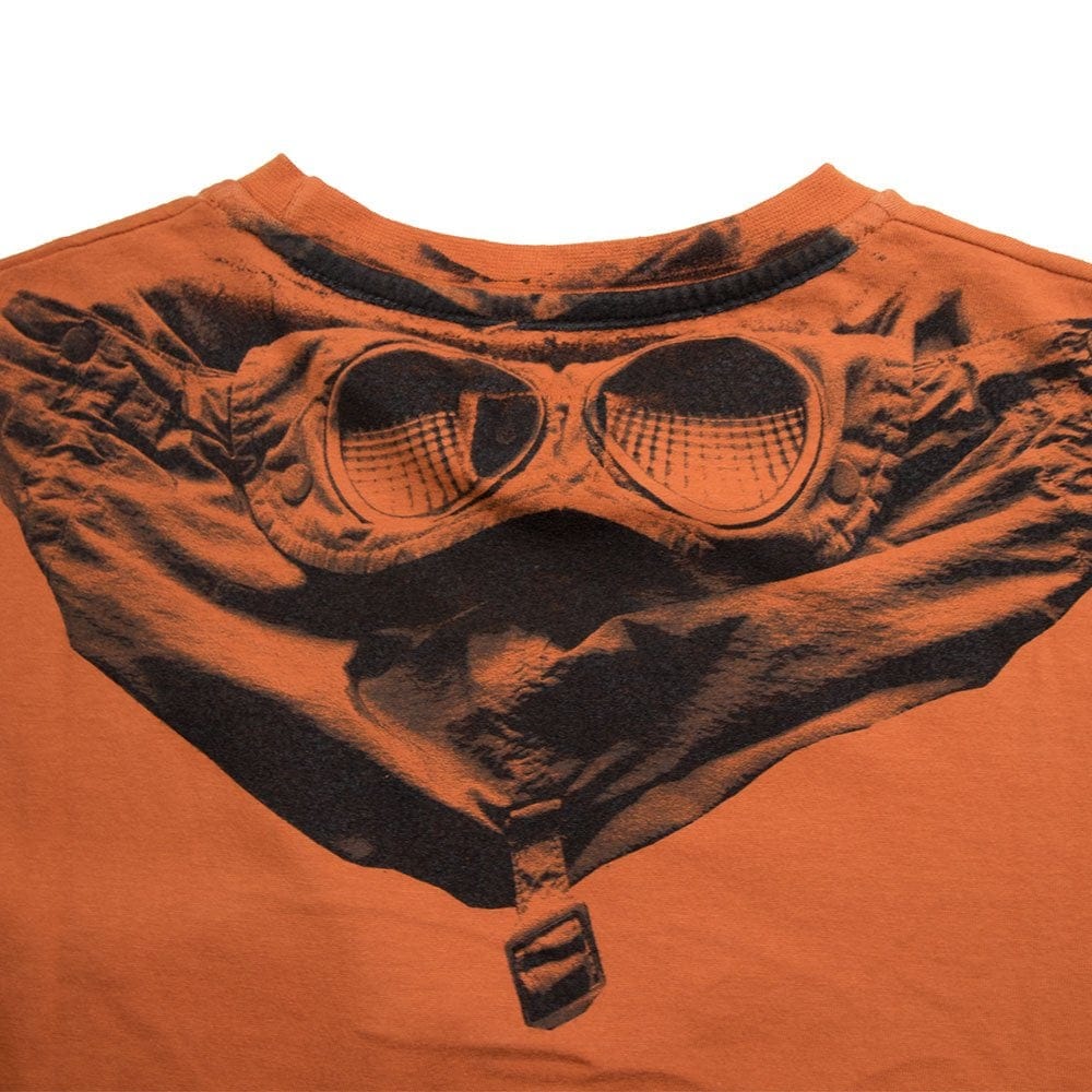 CP Company Undersixteen Goggle T-Shirt Orange