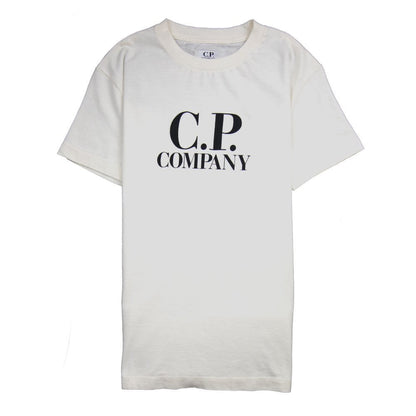 CP Company Undersixteen Goggle T-Shirt Off White