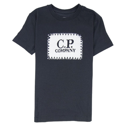 CP Company Undersixteen Patch Logo Navy