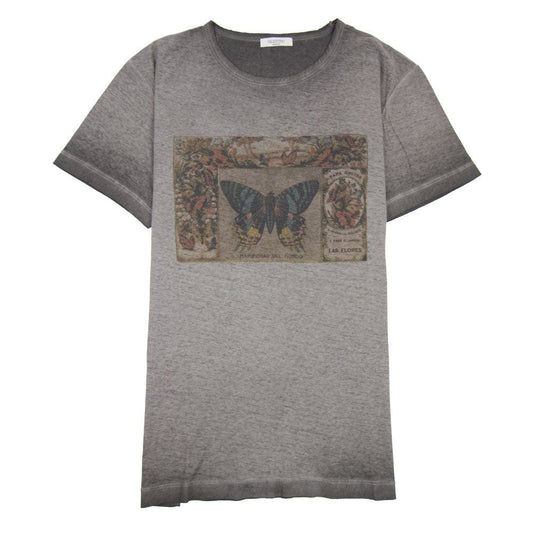 Valentino Cuban Boxes Print T-shirt Grey