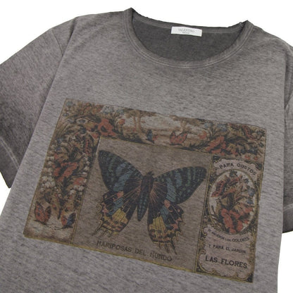 Valentino Cuban Boxes Print T-shirt Grey