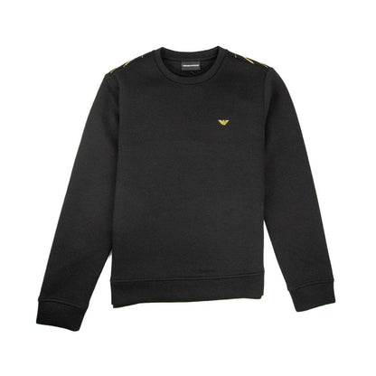 Emporio Armani Gold Sweatshirt Black