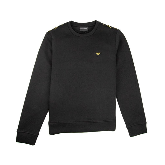 Emporio Armani Gold Sweatshirt Black