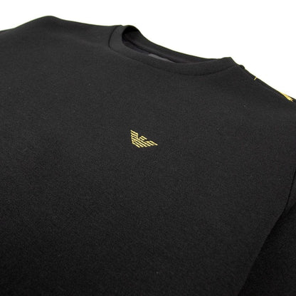 Emporio Armani Gold Sweatshirt Black