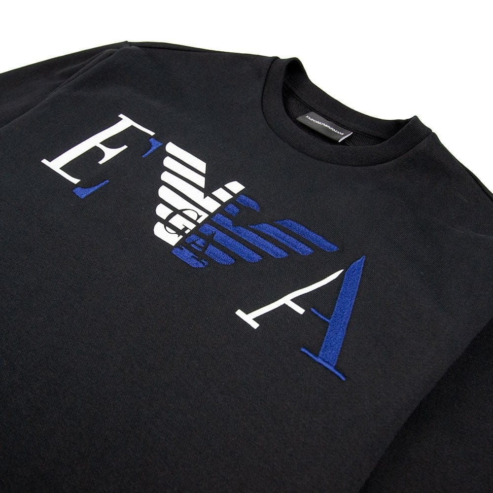 Emporio Armani EA Eagle Sweat Black/Blue