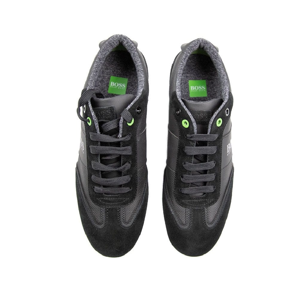 Hugo Boss Lighter Low CVC Trainers Dark Navy