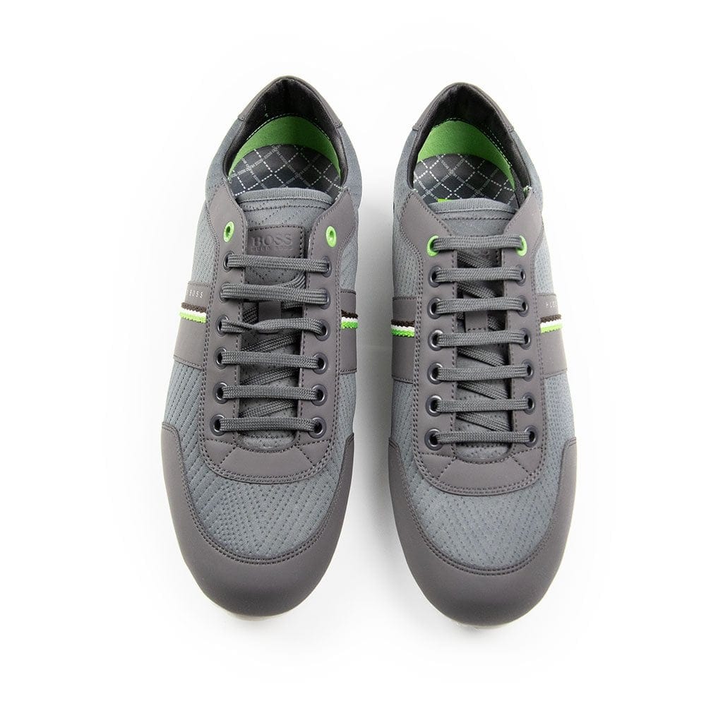 Hugo Boss Lighter Low Neo Trainer Grey