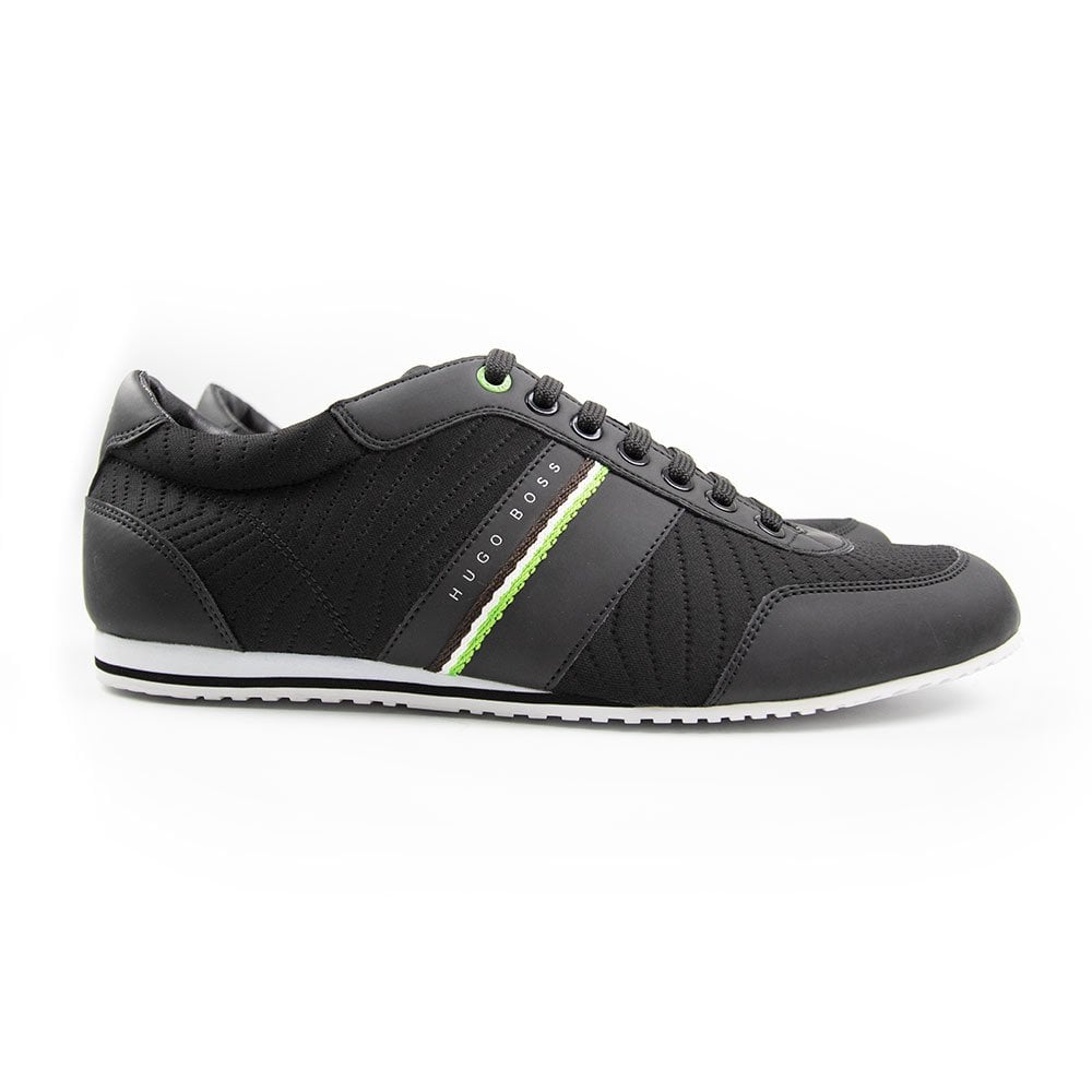 Hugo Boss Lighter Low Neo Trainers Black