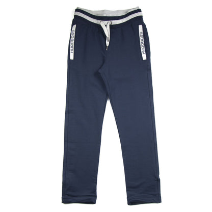 Hugo Boss Kids Side Pocket Logo Track Bottoms Navy