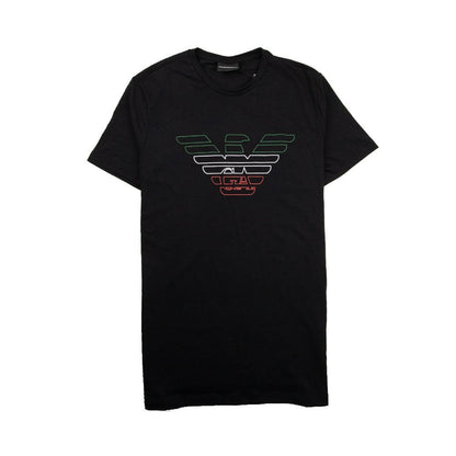 Emporio Armani Italy Eagle T-Shirt Black