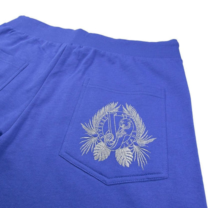 Versace Jeans Logo Shorts Electric Blue