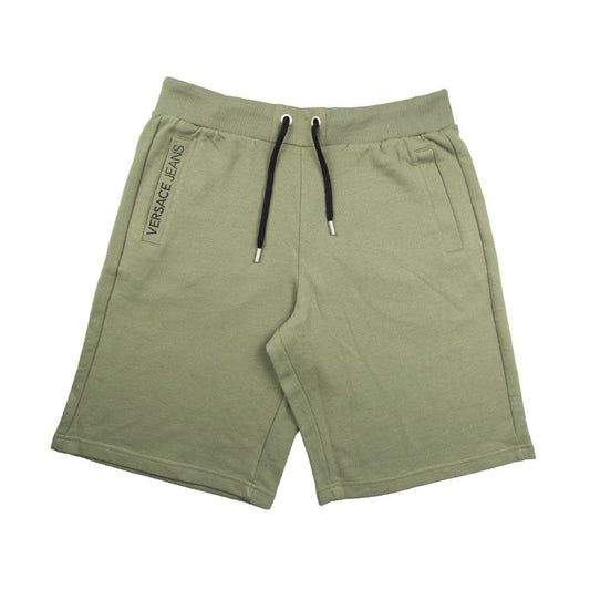 Versace Jeans Logo Shorts Green