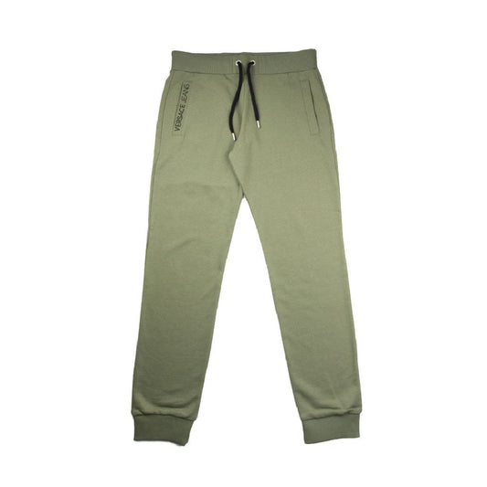 Versace Jeans Logo Trackpants Green