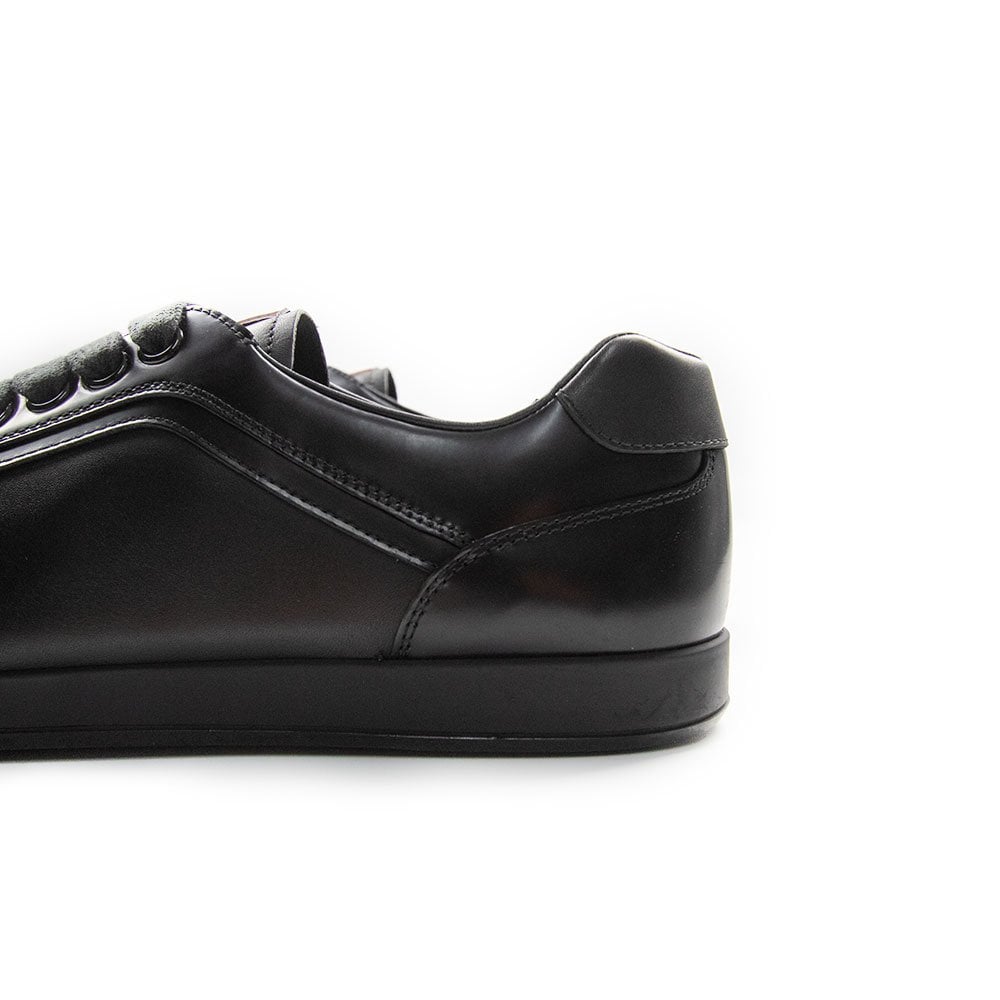 Prada Plume Spazzola Trainers Black