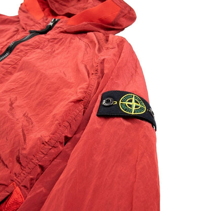 Stone Island Junior Nylon Metal Jacket Red