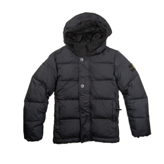 Stone Island Junior Crinkle Jacket Black