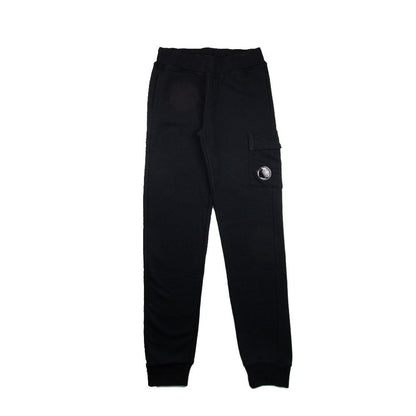 CP Company Undersixteen Watch Viewer Lens Fleece Tracksuit Bottoms Black
