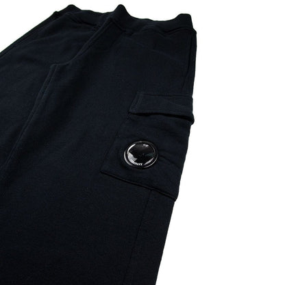 CP Company Undersixteen Watch Viewer Lens Fleece Tracksuit Bottoms Black