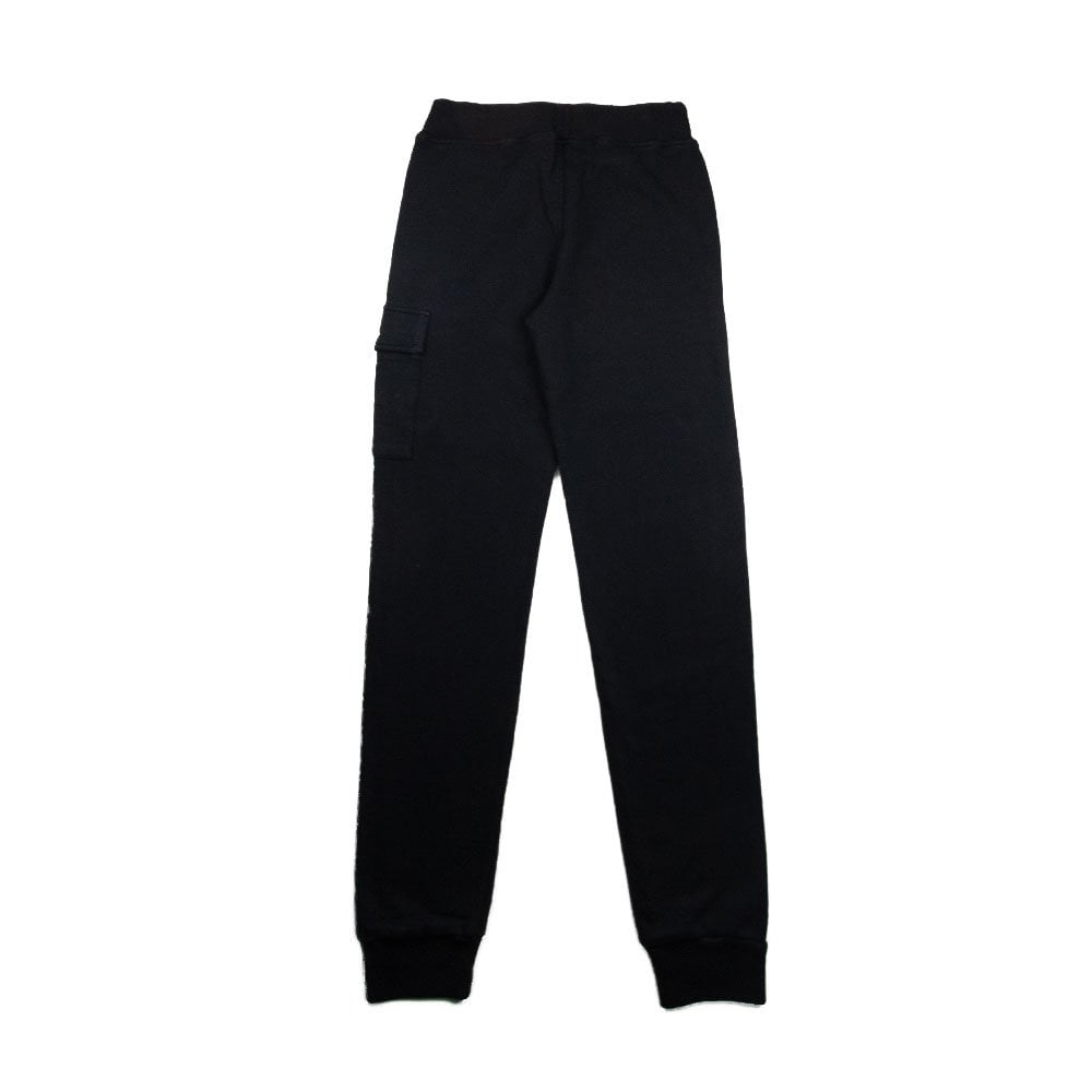 CP Company Undersixteen Watch Viewer Lens Fleece Tracksuit Bottoms Black