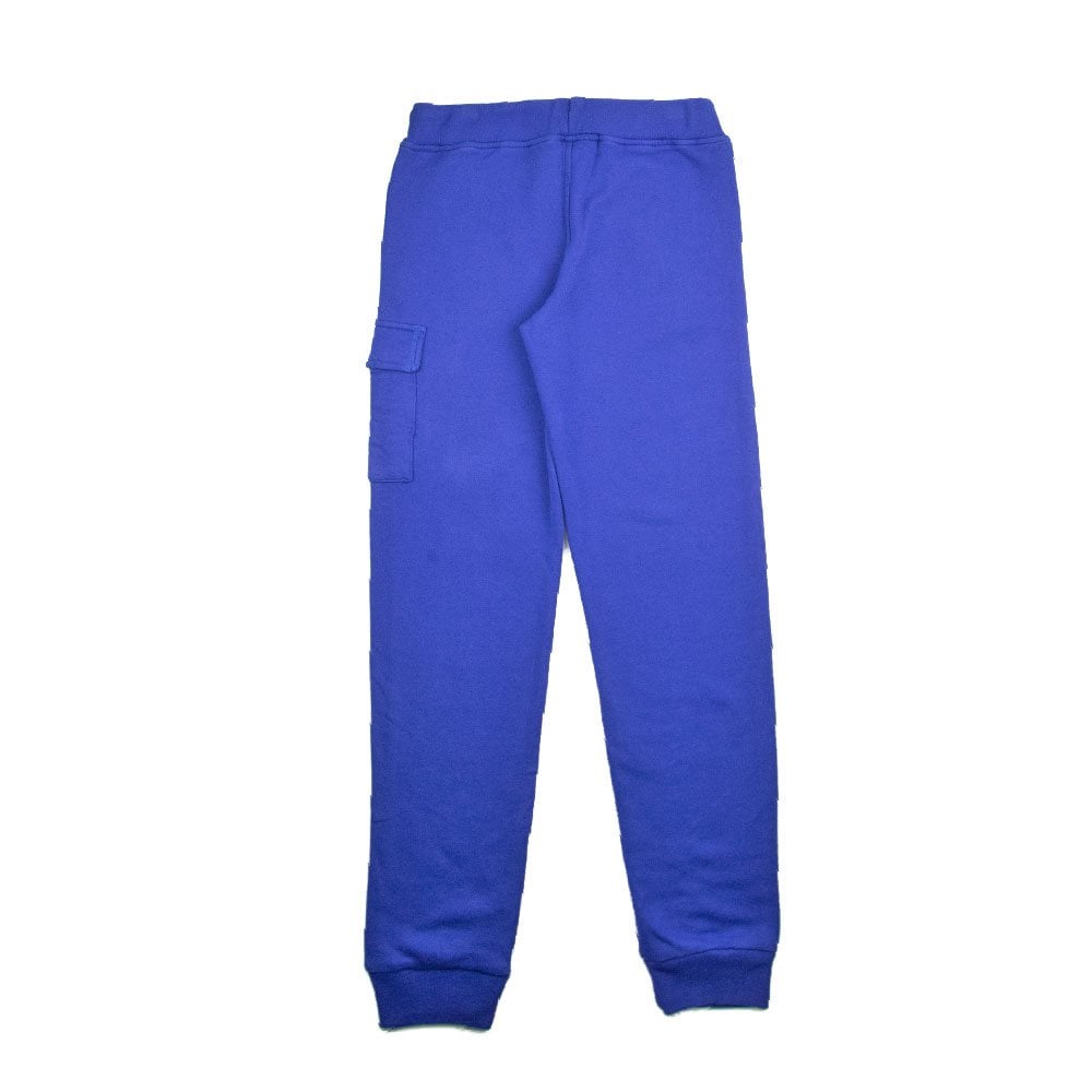 CP Company Undersixteen Watch Viewer Diagonal Fleece Tracksuit Bottoms Electric Blue