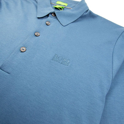 Hugo Boss C-Paderna 30 Long Sleeve Polo Sky Blue
