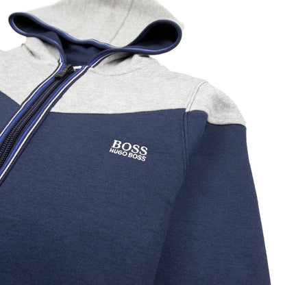 Hugo Boss Kids Full Suit Fleece Navy/Grey