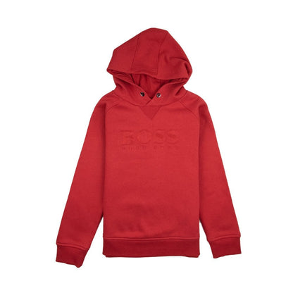Hugo Boss Kids Pullover Hoody Red