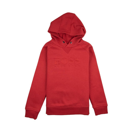 Hugo Boss Kids Pullover Hoody Red