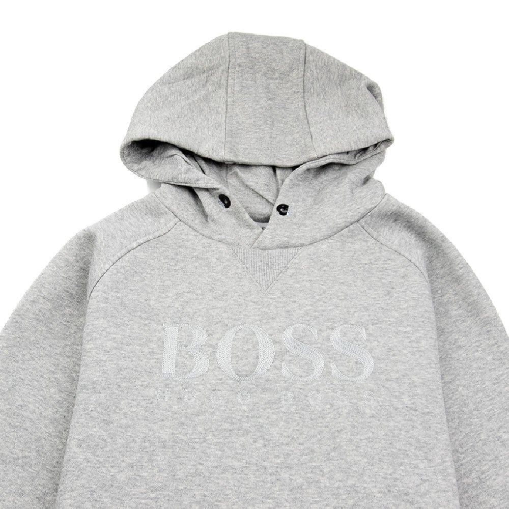 Hugo Boss Kids Pullover Hoody Light Grey