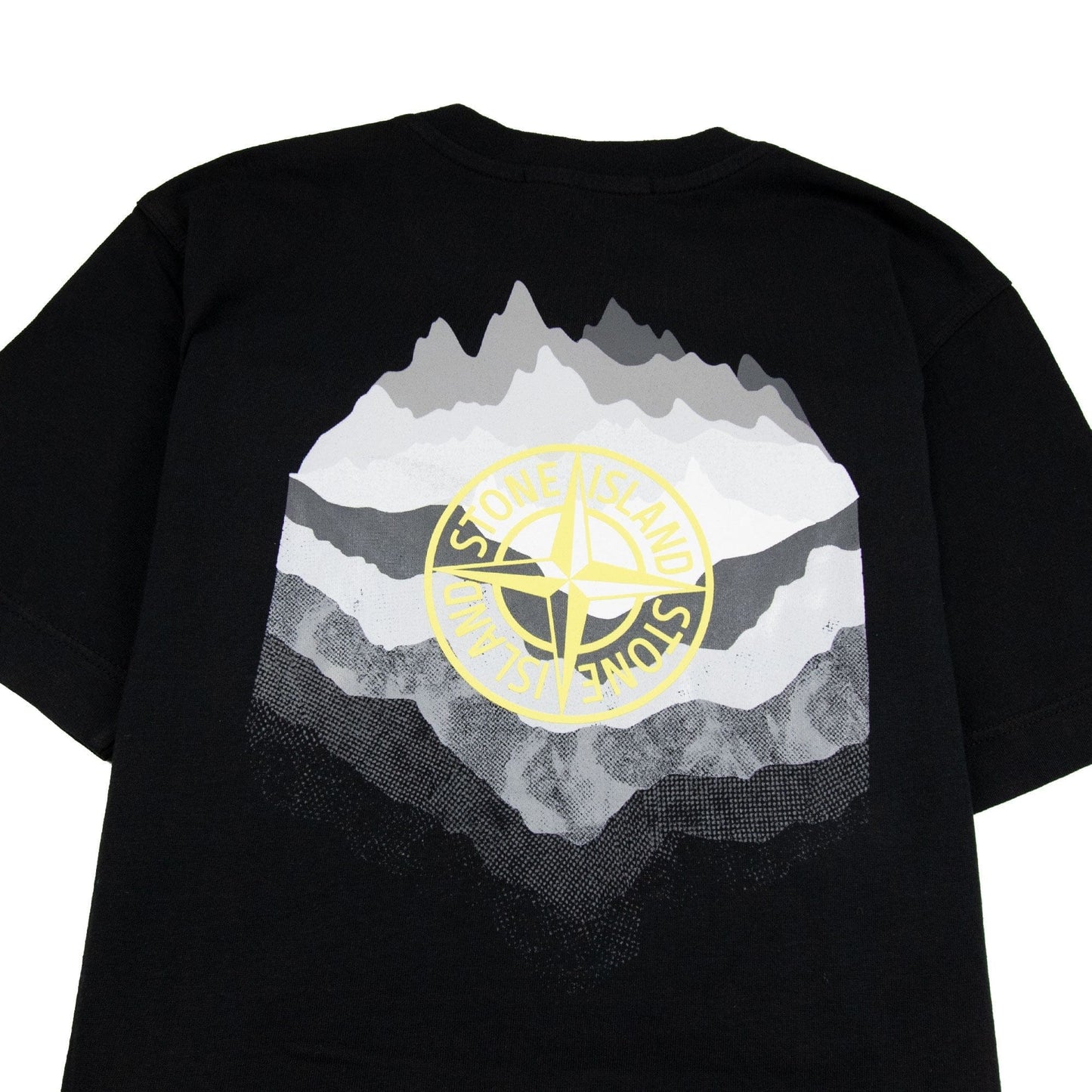 Stone Island Junior Back Mountain T/s Black
