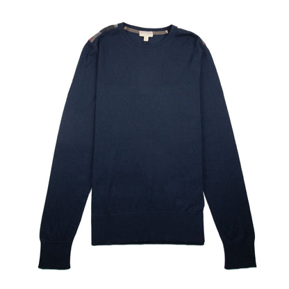 Burberry Jarvis Knitwear Sweatshirt Navy