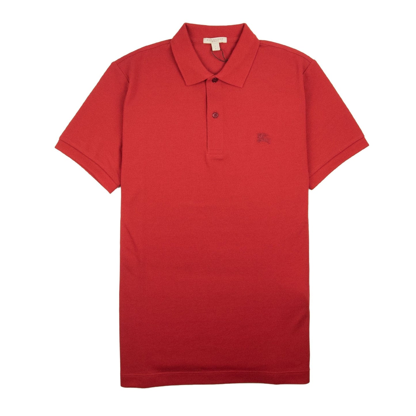 Burberry Oxford Short Sleeve Polo Red