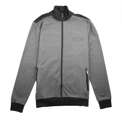 Hugo Boss Logo Zip Up Tracksuit Jacket Black