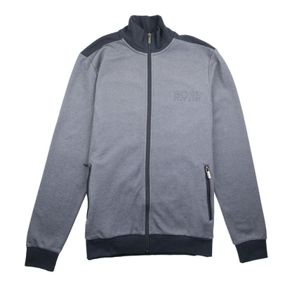 Hugo Boss Logo Zip Up Tracksuit Jacket Blue