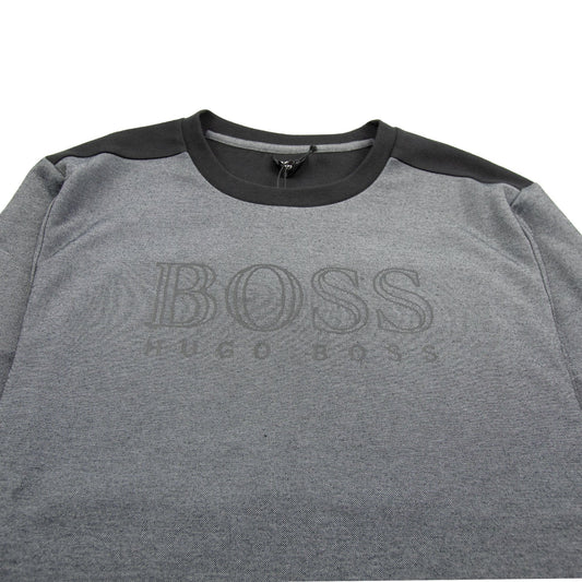 Hugo Boss Logo Tracksuit Sweatshirt Black